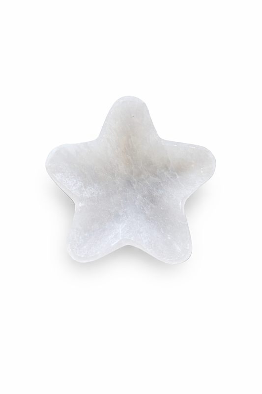 Selenito ŽVAIGŽDĖ dubenėlis | dvasinis augimas