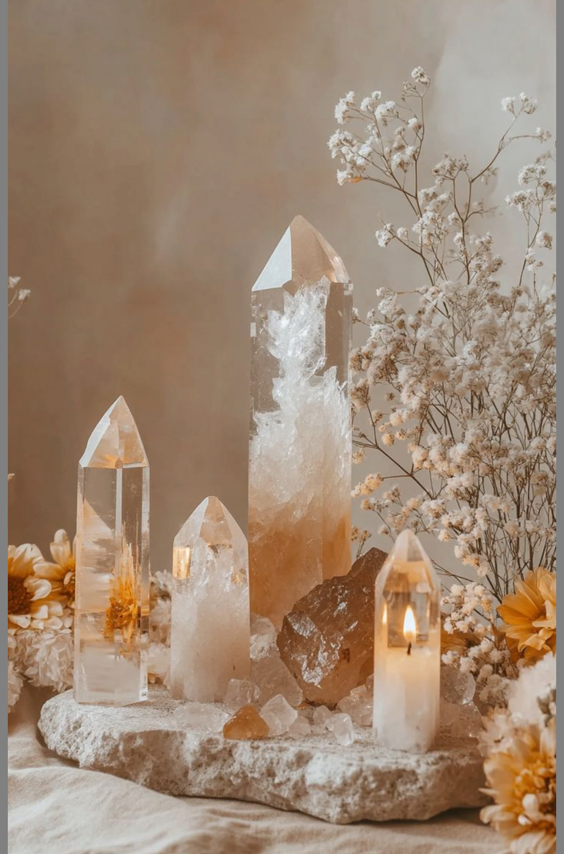 Kristalai ir akmenys namų erdvei: kaip sukurti harmoniją ir jaukumą