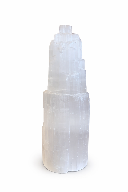 Selenito ŠVIESTUVAS | dvasinis augimas, švara, meilės simbolis