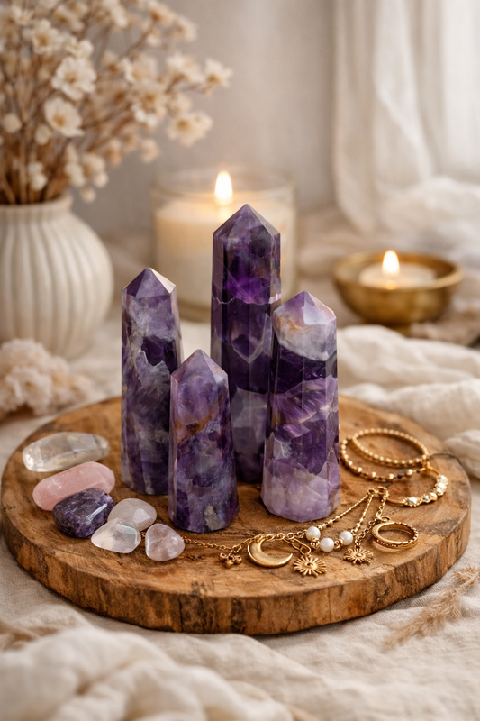 Ametistas (bokštelis) | transformacija, dvasinis augimas