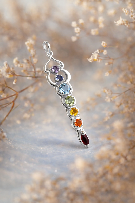 Sidabrinis pakabukas | 3 KARALIŠKOS energijos upės