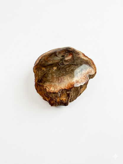 Suakmenėjęs medis (raw / uoliena) | gilus stabilumas, ištvermė, įsižeminimas