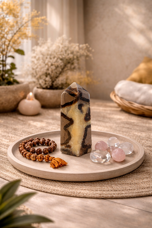 Septarija (bokštelis) | vidinis stuburas ir žemės