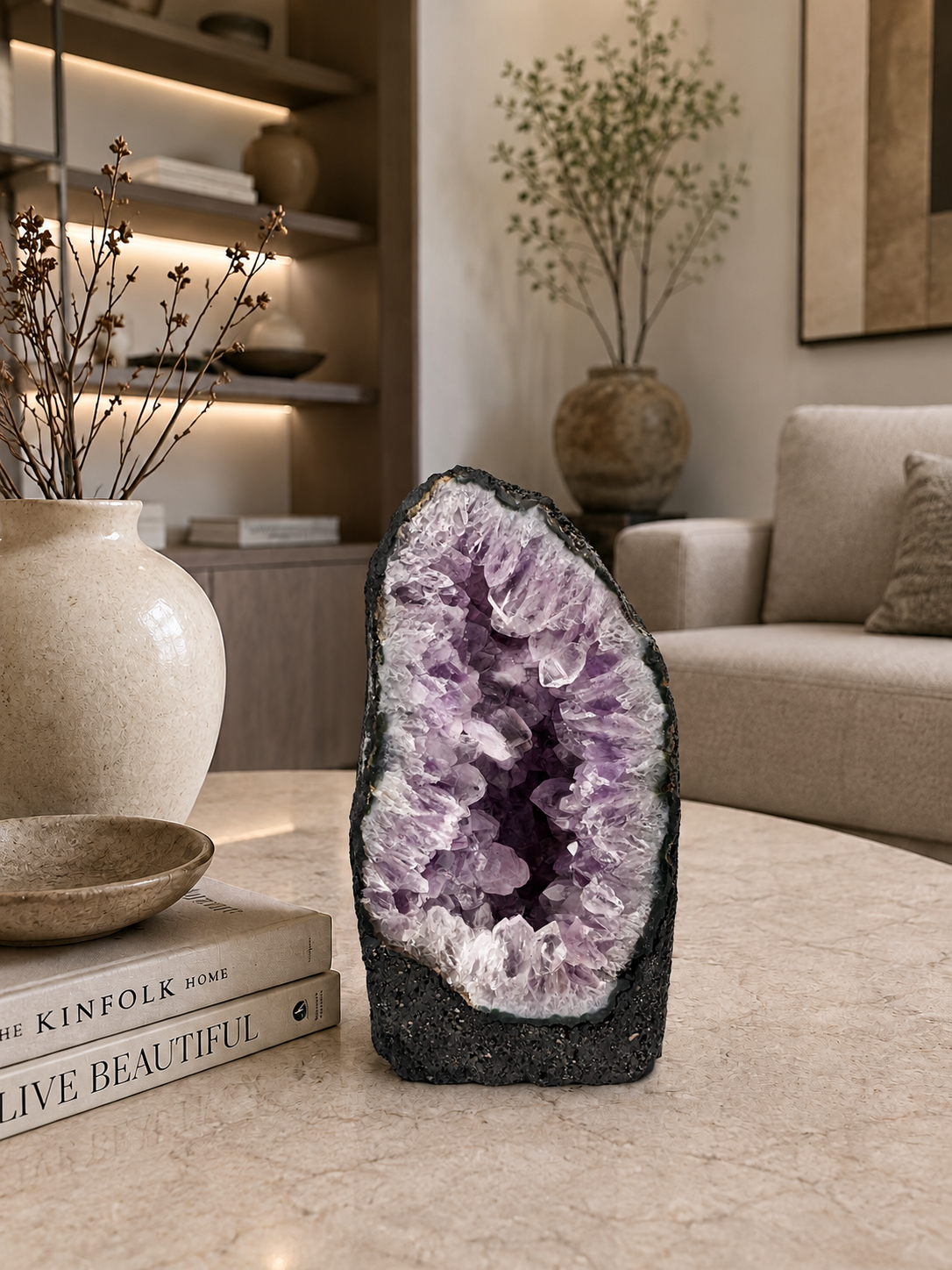 Ametistas (geoda) | ramybė, harmonija, jaukumas ✧