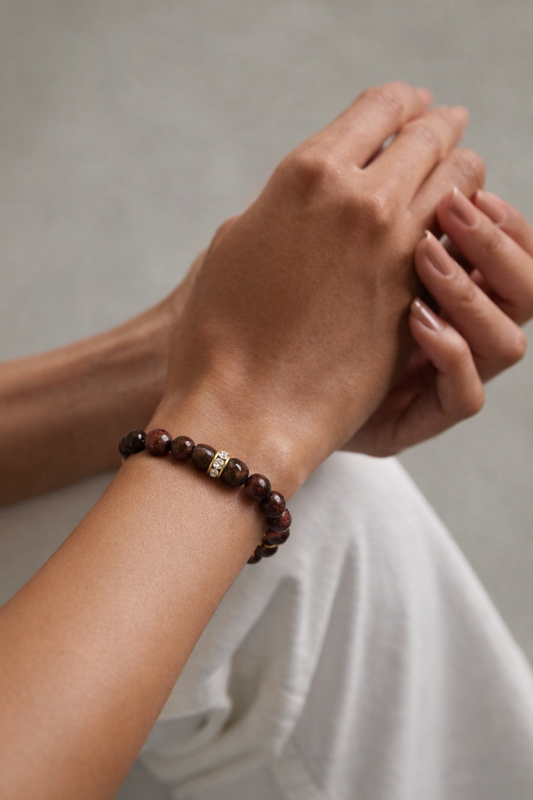 Jaspio apyrankė | stabilumas, atrama, ištvermė (8 mm.)