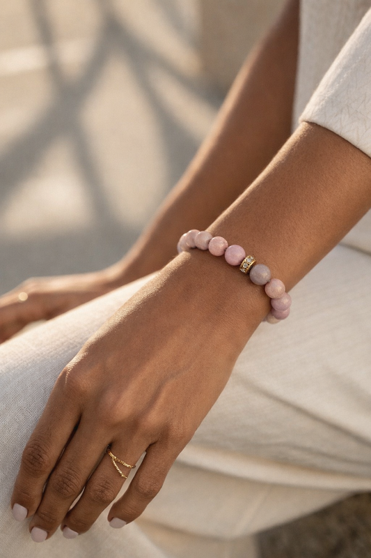 Kuncito apyrankė | Besąlyginė meilė, širdies išmintis, energinis apsivalymas (8 mm.)