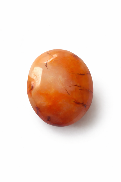 Karneolis (delninukas) | Gyvybinė jėga, kūrybos ir gyvenimo džiaugsmas