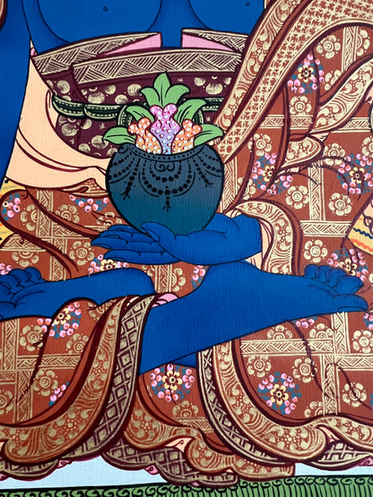 GYDANTYSIS BUDDHA - gydymo, sveikatos ir išsivadavimo iš gimimo ir mirties rato dievybė