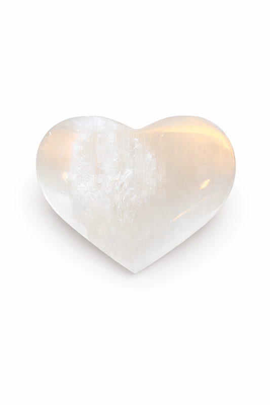 Selenito ŠIRDELĖ | dvasinis augimas, švara, meilės simbolis