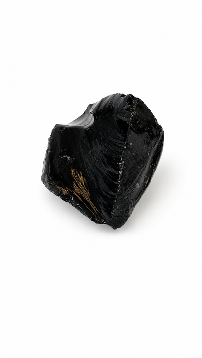 Juodasis obsidianas andromeda kristalai