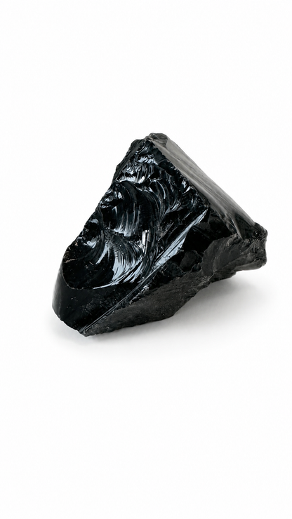 Juodasis obsidianas andromeda kristalai