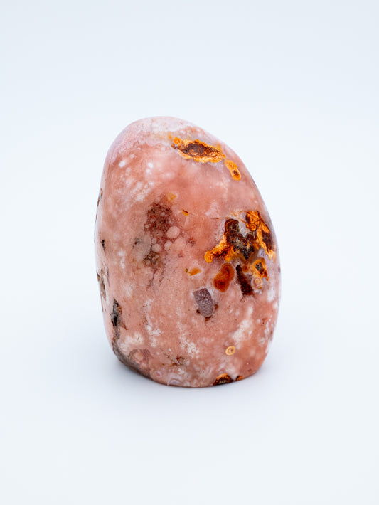 Rožinis okeaninis jaspis | emocinė ramybė, širdies tekėjimas ir gyvenimo ritmas