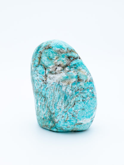 Amazonitas (laisva forma) | drąsa save išreikšti, kalbėti, dalintis, 653 g.