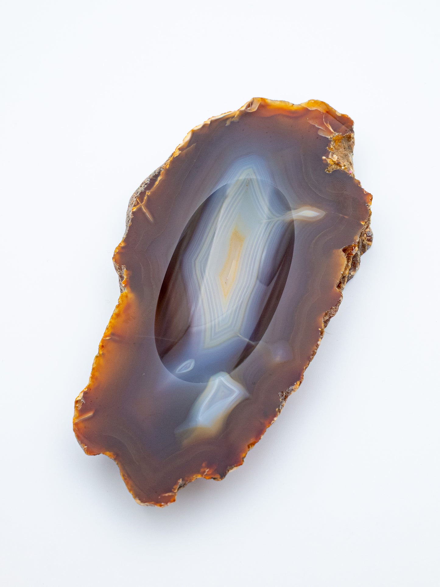 Agato dubenėlis | vidinis saugumas, stabilumas ir energijos laikymas