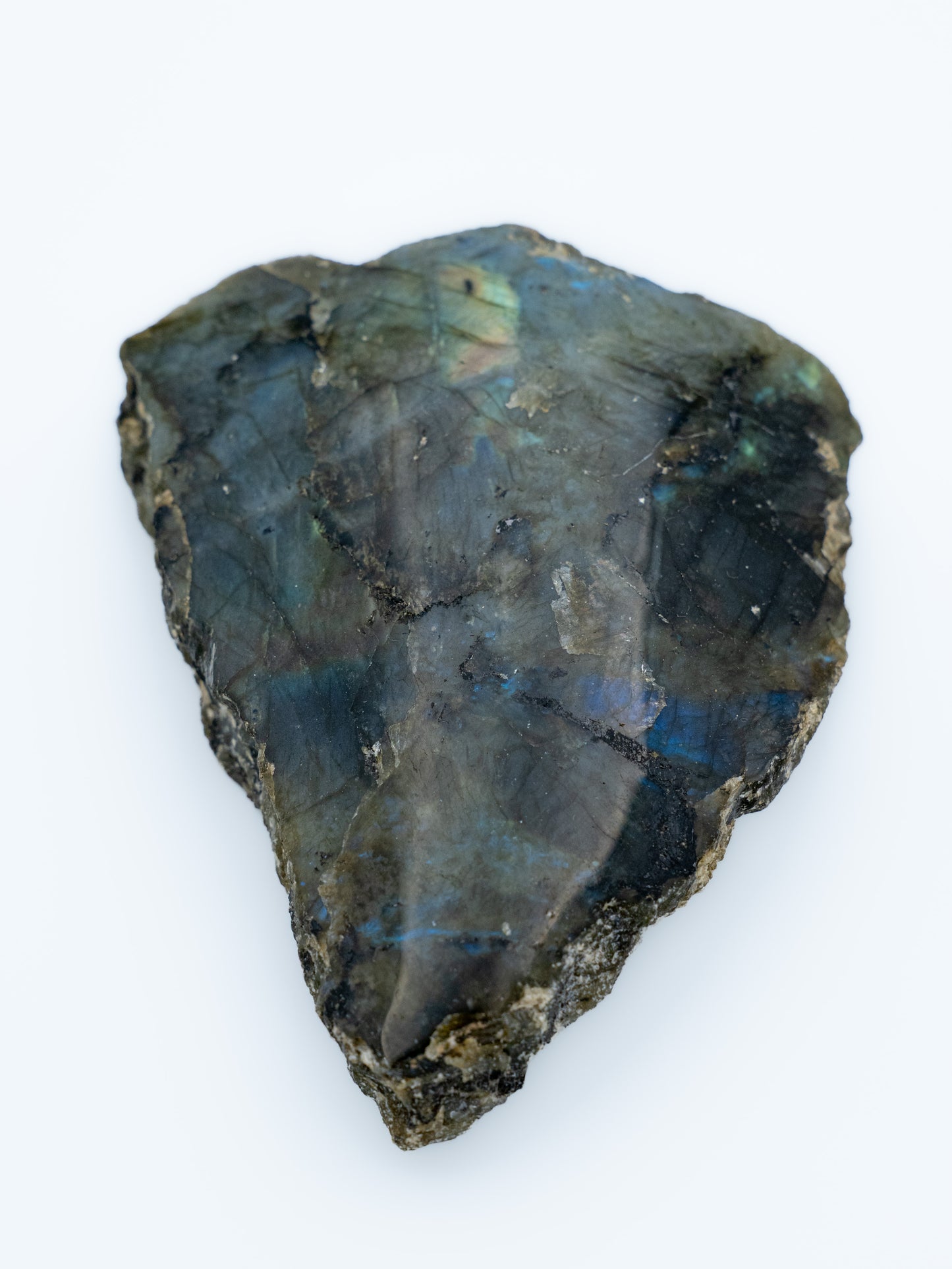 Labradoritas (raw /uoliena) | intuicija, apsauga, ribų išlaikymas, 492 g.