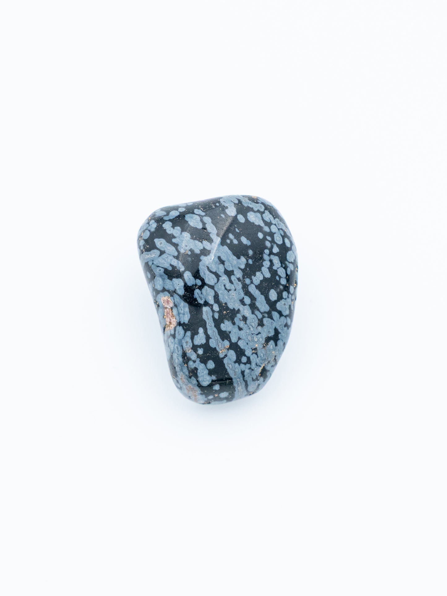 Snieginis obsidianas (būgninukas) | tvirtumas, įsižeminimas, suvokimas