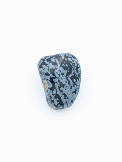 Snieginis obsidianas (būgninukas) | tvirtumas, įsižeminimas, suvokimas