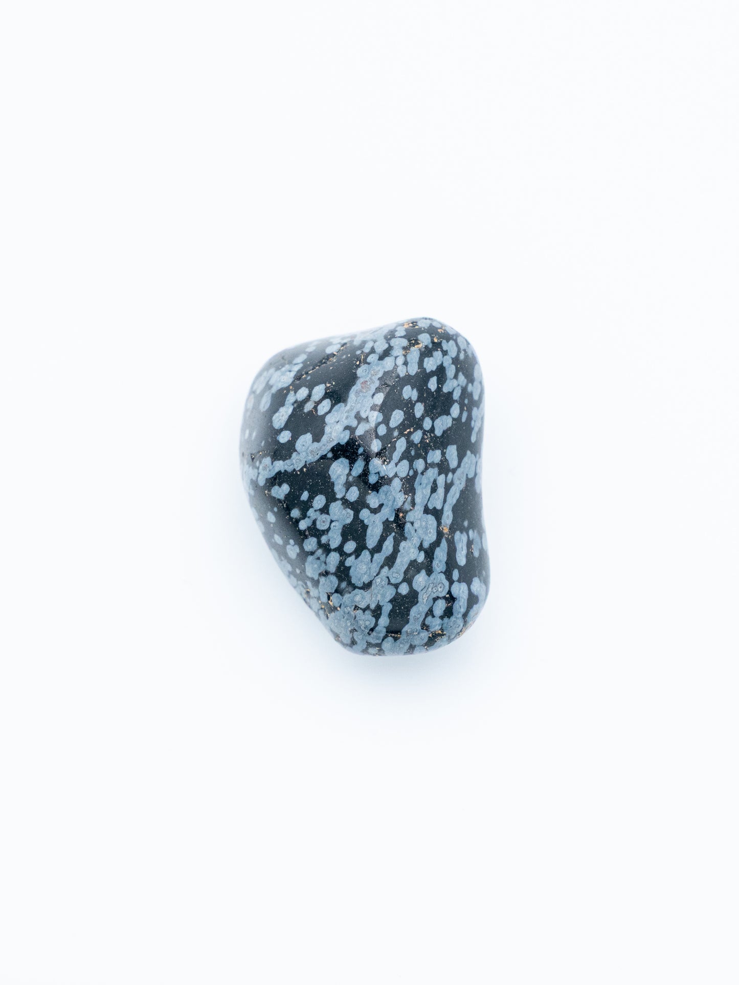 Snieginis obsidianas (būgninukas) | tvirtumas, įsižeminimas, suvokimas