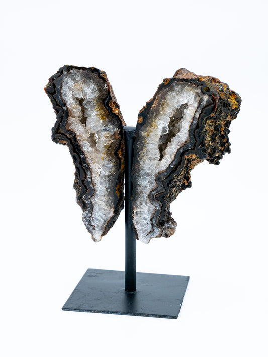 Klasikinis Agatas „Angelo Sparnai“ — apsauga, harmonija ir vidinė ramybė