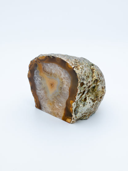 Agato žvakidė Dykumos saulė | jaukumas, ramybė, stabilumas, 988 g.