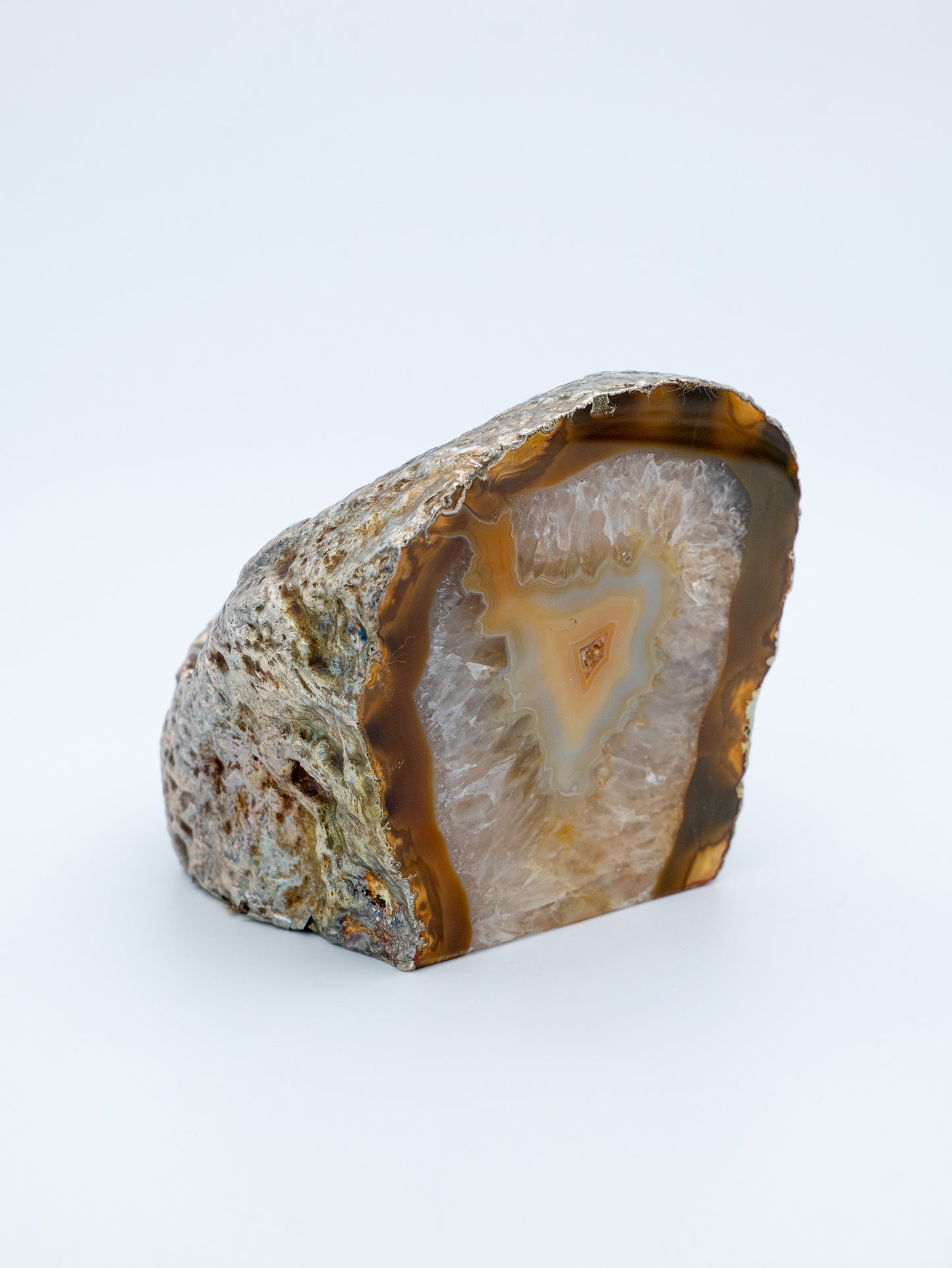 Agato žvakidė Dykumos saulė | jaukumas, ramybė, stabilumas, 988 g.