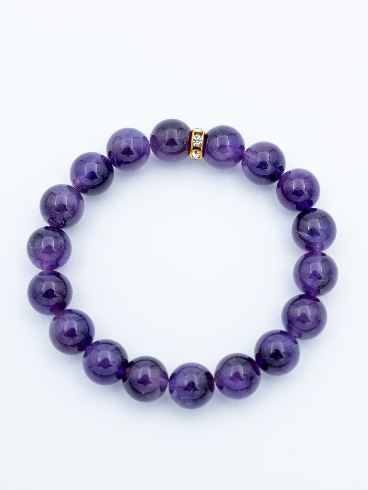 Ametisto apyrankė | vidinė alchemija, transformacija, sąmoningumas (10 mm.)