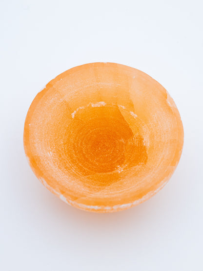 Selenito dubenėlis (apvalus)  | Tyra šviesa namuose,