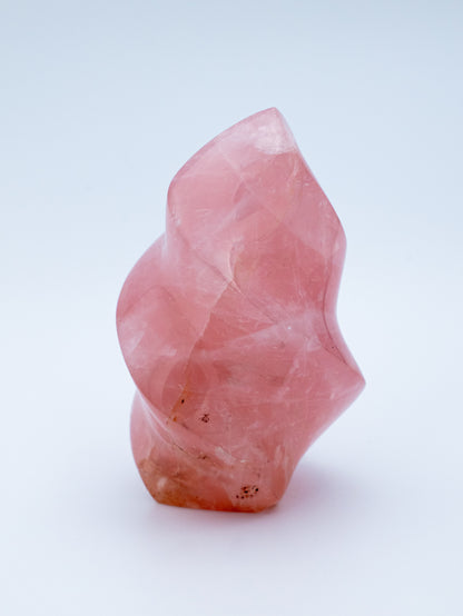 Rožinis kvarcas (liepsnelė) | meilė sau, gerumas, širdies šiluma