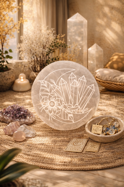 Selenito KRISTALŲ magija | šviesa, intuicija, lengvumas