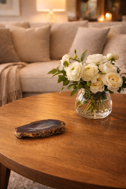 Agato dubenėlis | vidinis saugumas, stabilumas ir energijos laikymas