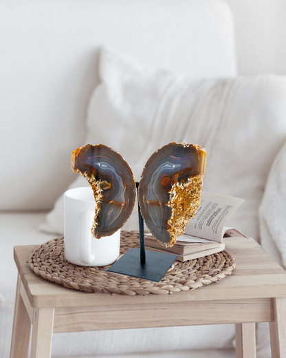 Agato Angelo sparnai | švelnios apsaugos, ramybės ir vidinės pusiausvyros simbolis