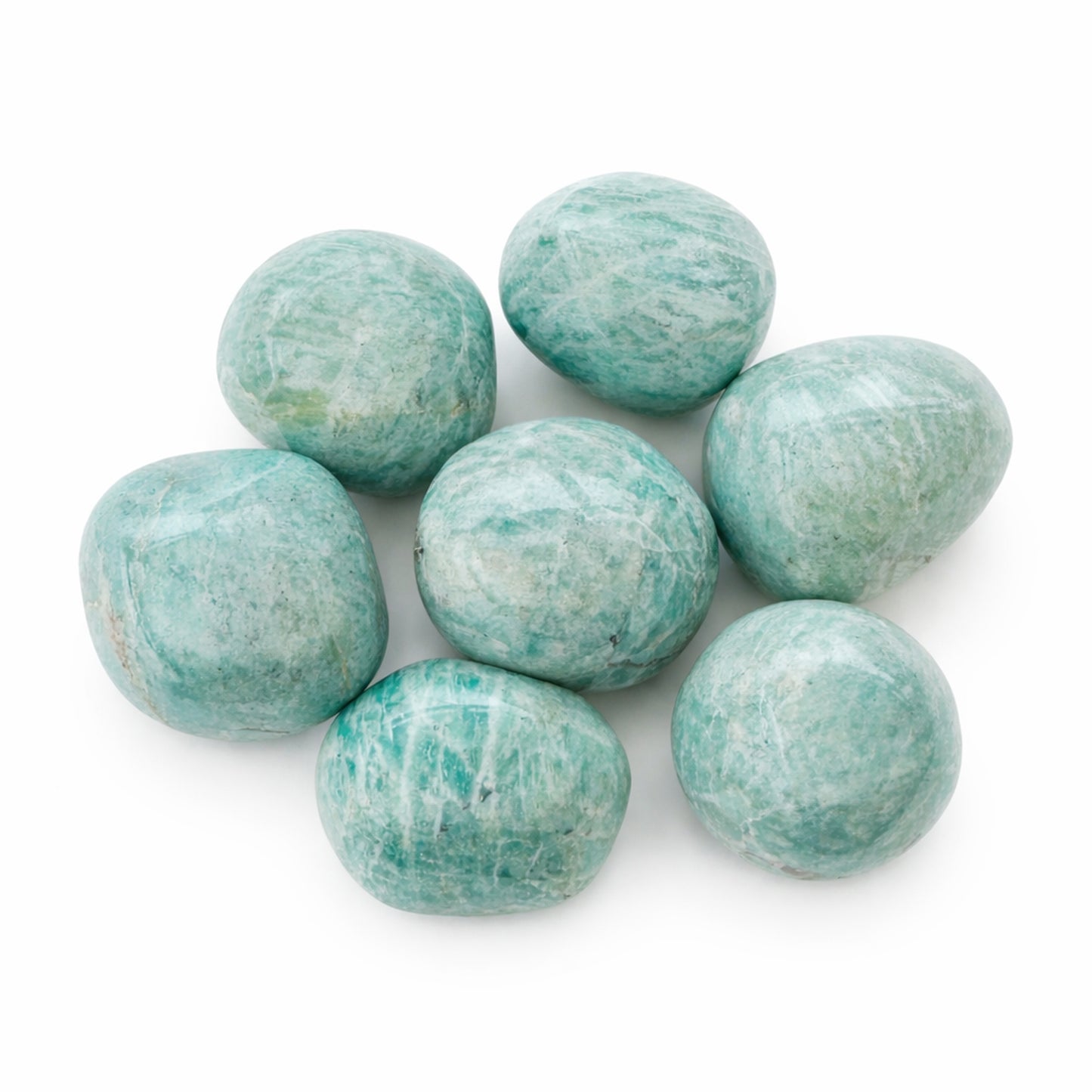 Amazonitas (būgninukas) | bendravimo, drąsos kalbėti ir vidinės pusiausvyros akmuo