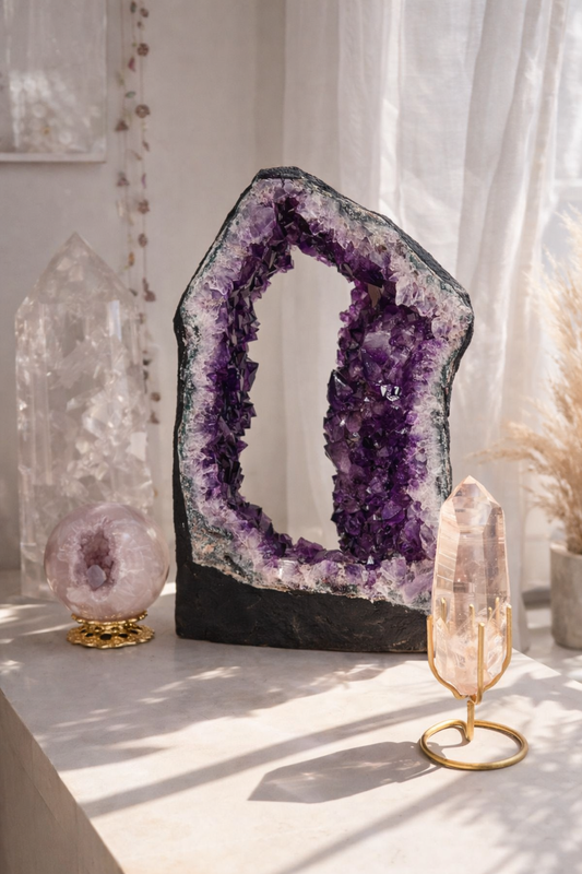 Ametistas (drūza/ portalas) | švara, aiškumas, ramybė (AAA), 15 kg.