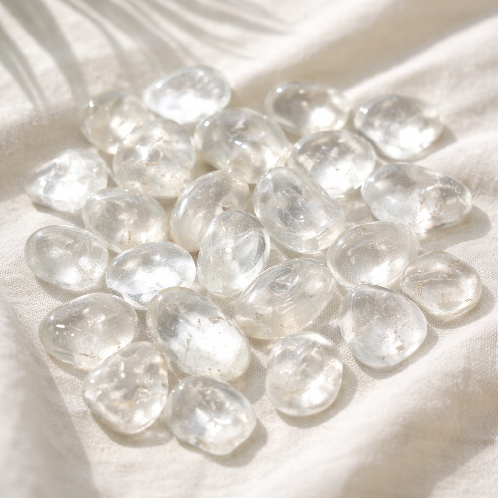 Kalnų krištolas (būgninukas) | skaidrumas, žinojimas ir vidinė tiesa