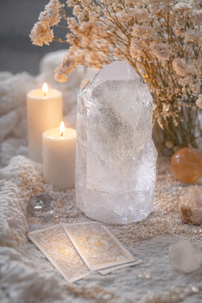 Kalnų krištolas (bokštas) | skaidrumas, šviesa, vedimas, 1220 g.