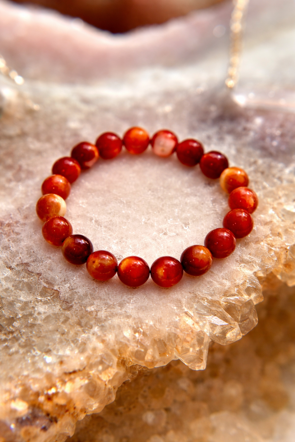 Karneolio apyrankė | meilė sau, švelnumas, šiluma