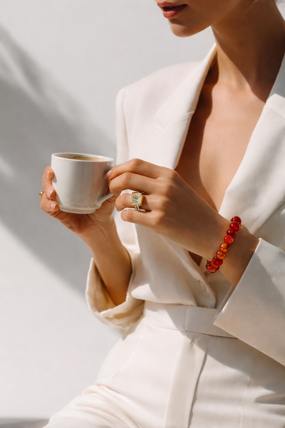 Karneolio apyrankė | meilė sau, švelnumas, šiluma