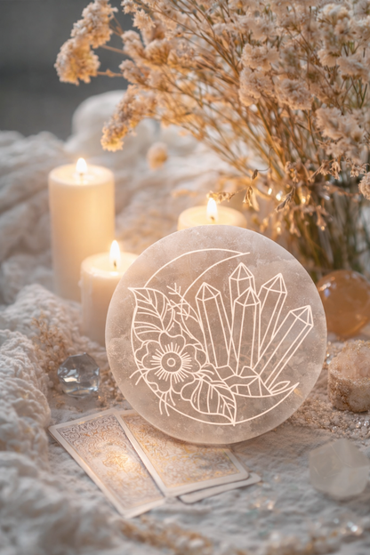 Selenito KRISTALŲ magija | šviesa, intuicija, lengvumas