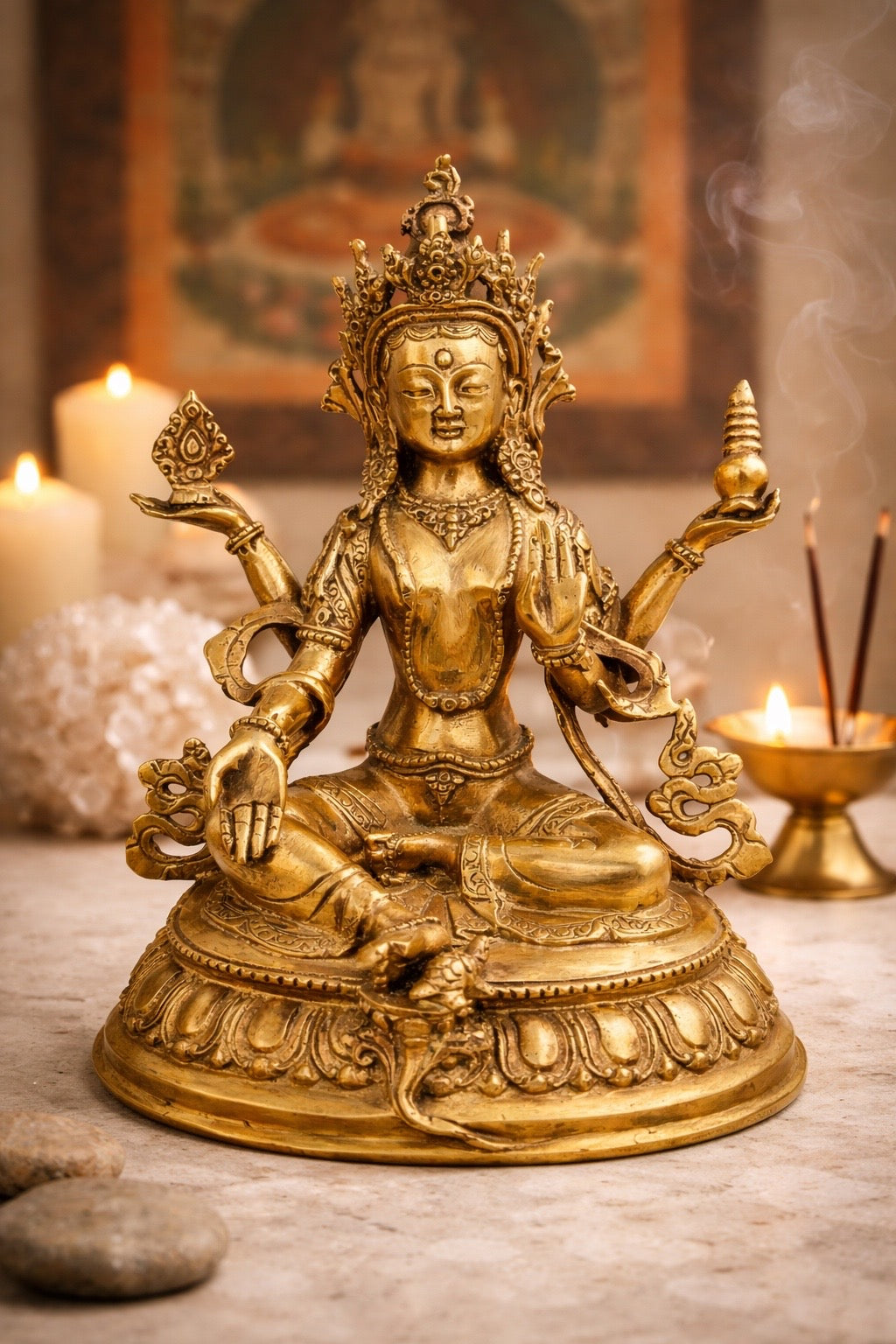 LAKSHMI  | Gausos, harmonijos, ramybės simbolis (25 cm.)